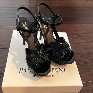 Ysl patten leather pumps